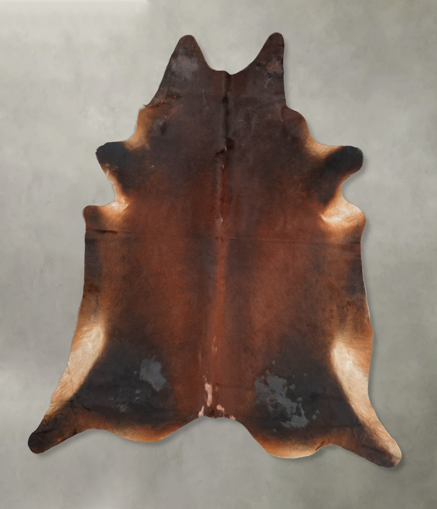 Warm Caramel XX-Large Brazilian Cowhide Rug 8'6"H x 7'10"W #B5114 by Hudson Hides