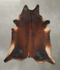 Warm Caramel XX-Large Brazilian Cowhide Rug 8'6