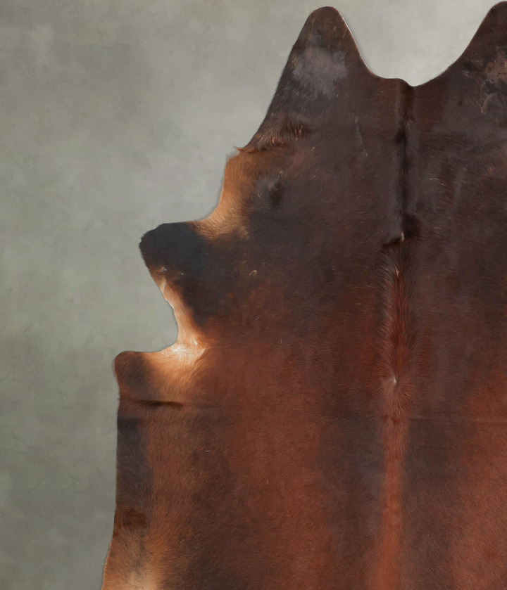 Warm Caramel XX-Large Brazilian Cowhide Rug 8'6"H x 7'10"W #B5114 by Hudson Hides