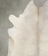 Champagne XX-Large Brazilian Cowhide Rug 8'2"H x 7'7"W #B5165 by Hudson Hides
