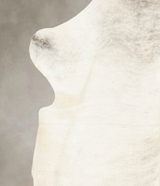 Grey Brindle XX-Large European Cowhide Rug 7'10"H x 6'9"W #B5618 by Hudson Hides