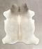 Medium Grey X-Large European Cowhide Rug 7'2