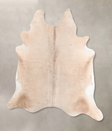 Champagne XX-Large Brazilian Cowhide Rug 7'10"H x 6'11"W #B6322 by Hudson Hides