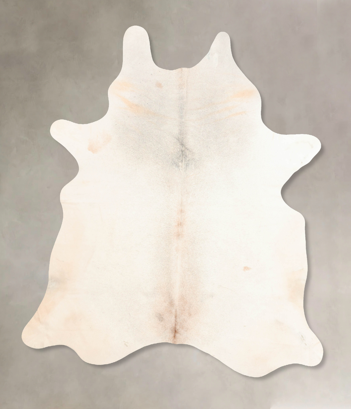 Grey with Beige Cowhide Rug #B6335
