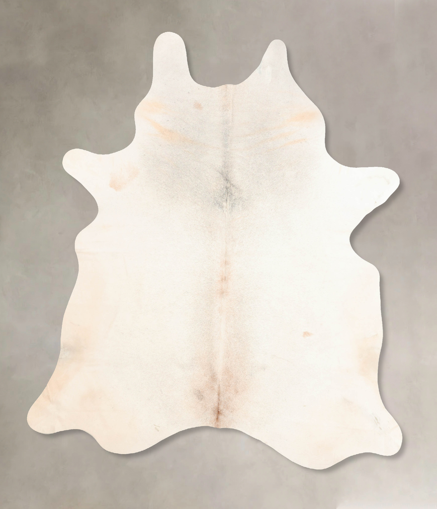 Grey with Beige X-Large Brazilian Cowhide Rug 7'11"H x 6'3"W #B6335 by Hudson Hides