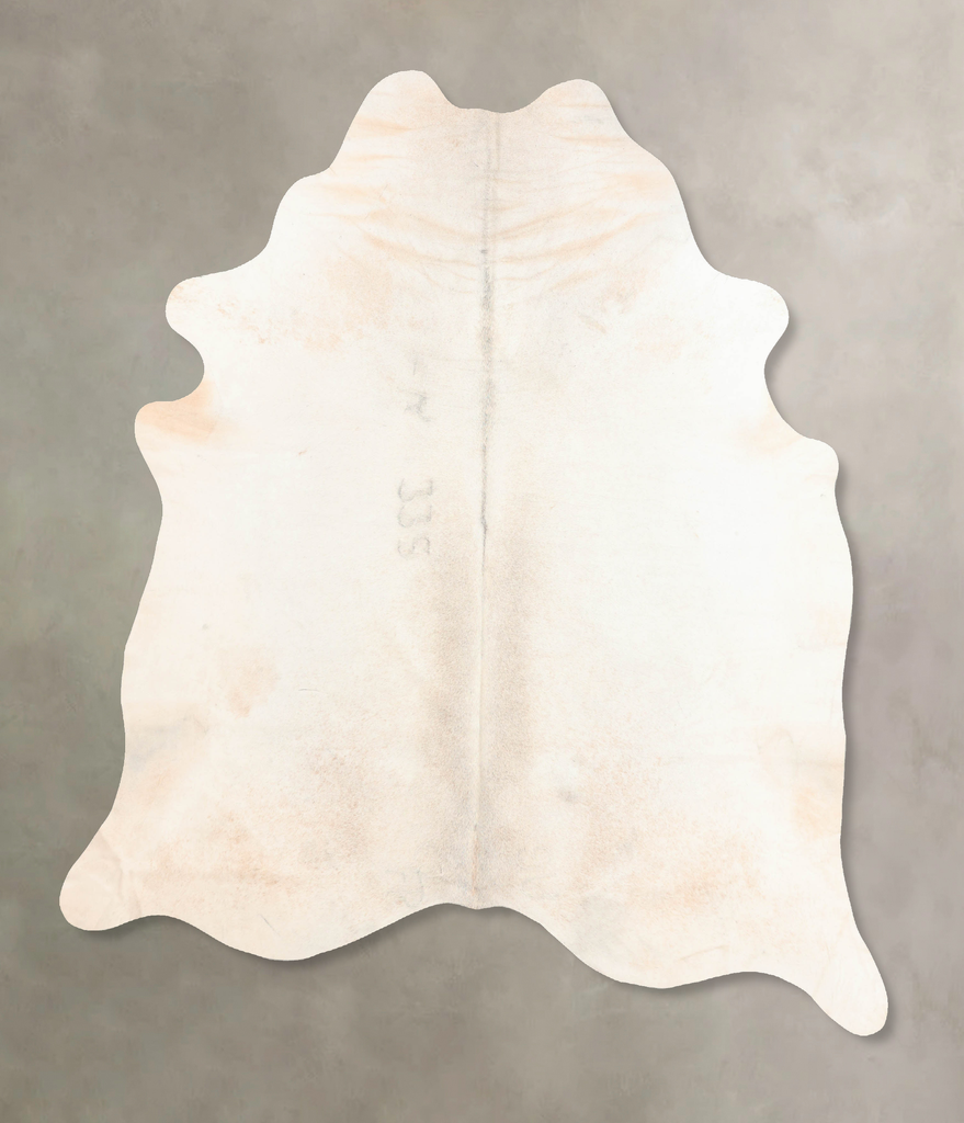 Grey with Beige XX-Large Brazilian Cowhide Rug 8'1"H x 6'10"W #B6362 by Hudson Hides