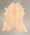 Beige X-Large Brazilian Cowhide Rug 7'2