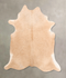 Beige X-Large Brazilian Cowhide Rug 7'5