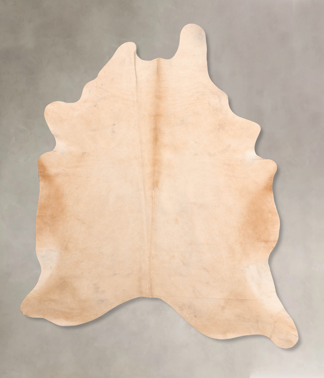 Beige XX-Large Brazilian Cowhide Rug 8'7"H x 6'4"W #B6463 by Hudson Hi