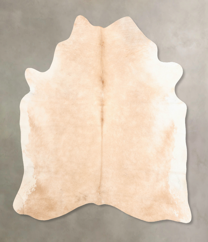 Palomino X-Large Brazilian Cowhide Rug 6'11"H x 5'11"W #B6476 by Hudson Hides