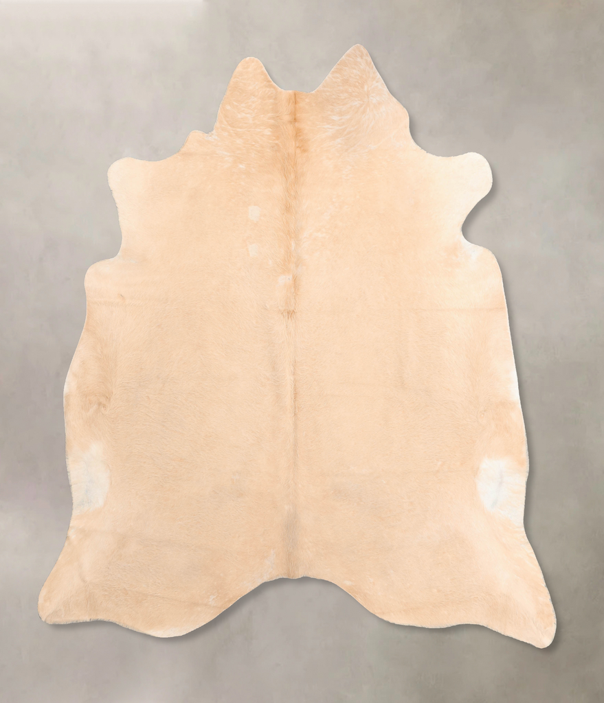 Palomino XX-Large Brazilian Cowhide Rug 7'3"H x 7'2"W #B6489 by Hudson Hides