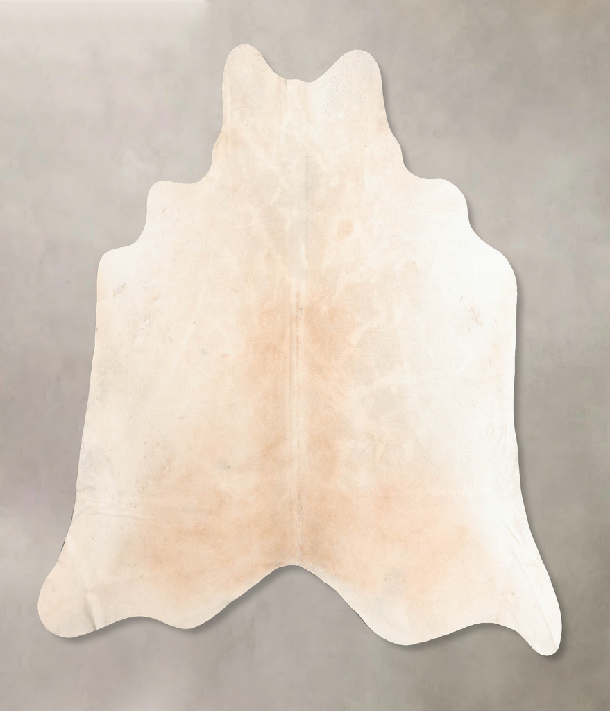 Grey with Beige XX-Large Brazilian Cowhide Rug 7'3"H x 7'6"W #B6598 by Hudson Hides