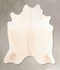 Ivory with Beige XX-Large Brazilian Cowhide Rug 7'7