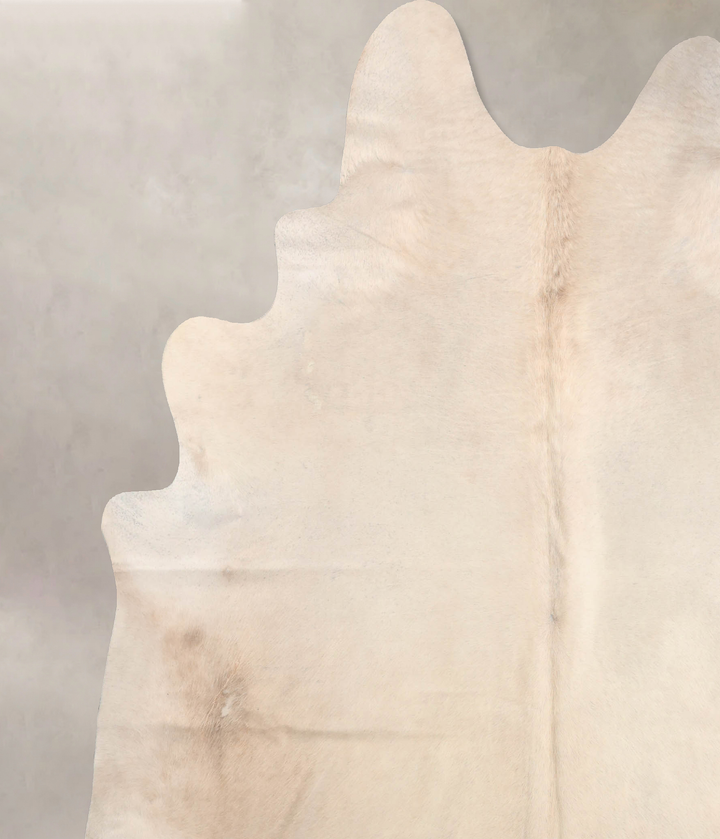 Champagne XX-Large Brazilian Cowhide Rug 8'3"H x 7'0"W #B6631 by Hudson Hides