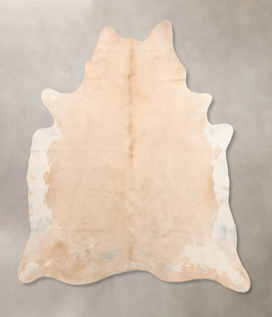 Palomino XX-Large Brazilian Cowhide Rug 7'9"H x 6'9"W #B6695 by Hudson Hides