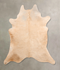 Beige XX-Large Brazilian Cowhide Rug 8'8