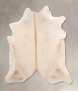 Palomino X-Large Brazilian Cowhide Rug 6'10"H x 6'7"W #B6777 by Hudson Hides