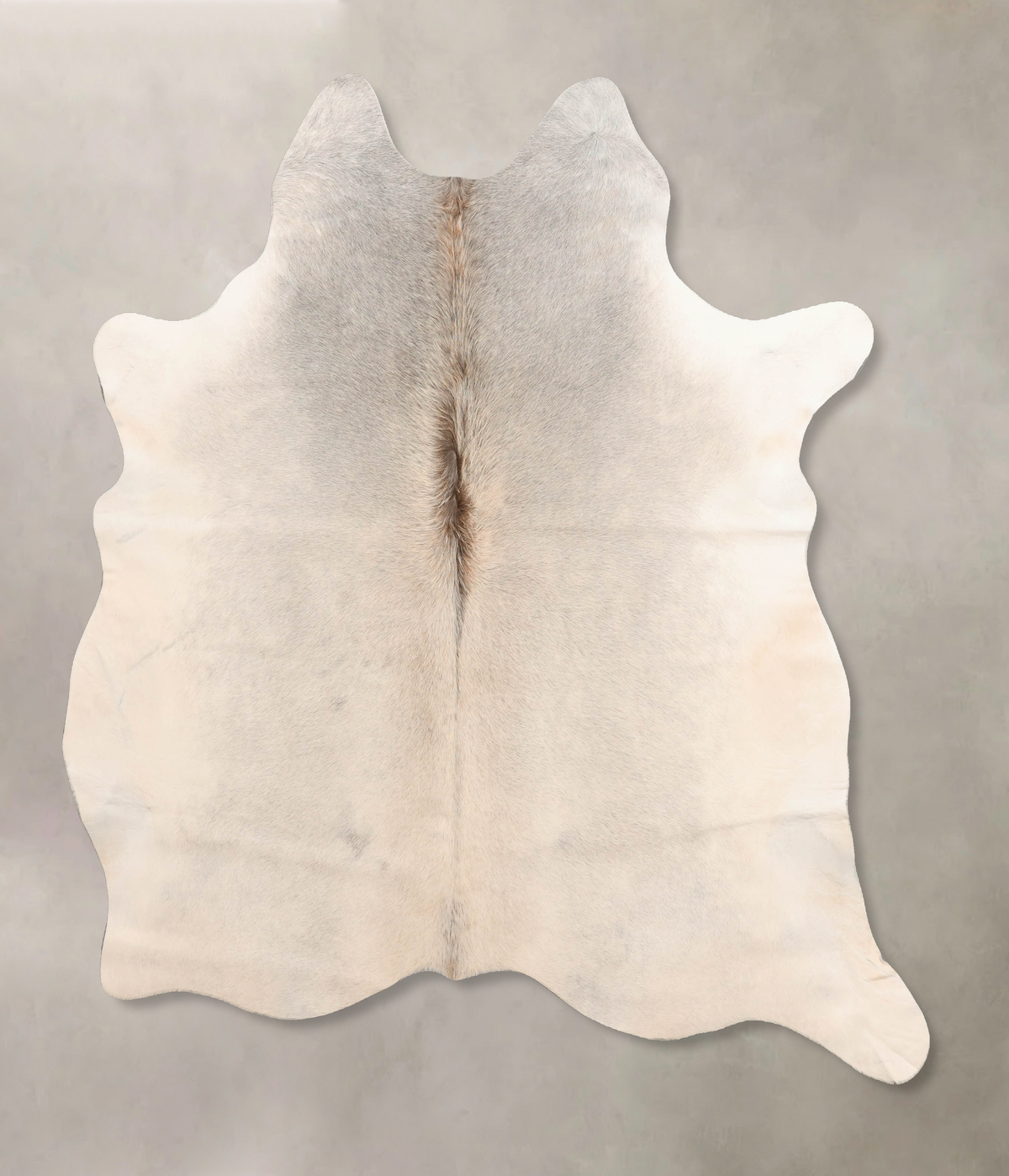 Grey with Beige Cowhide Rug #B6791