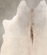 Grey with Beige X-Large Brazilian Cowhide Rug 7'1"H x 6'3"W #B6791 by Hudson Hides