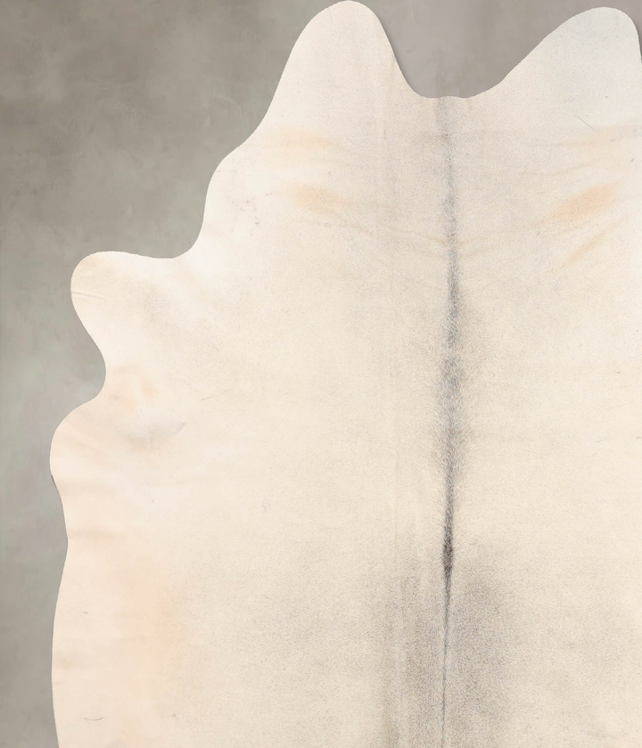 Grey with Beige XX-Large Brazilian Cowhide Rug 8'3"H x 7'1"W #B6844 by Hudson Hides