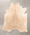 Beige XX-Large Brazilian Cowhide Rug 7'11