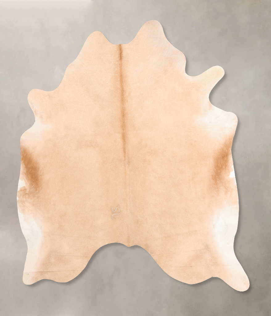 Palomino X-Large Brazilian Cowhide Rug 7'4"H x 6'8"W #B6905 by Hudson Hides