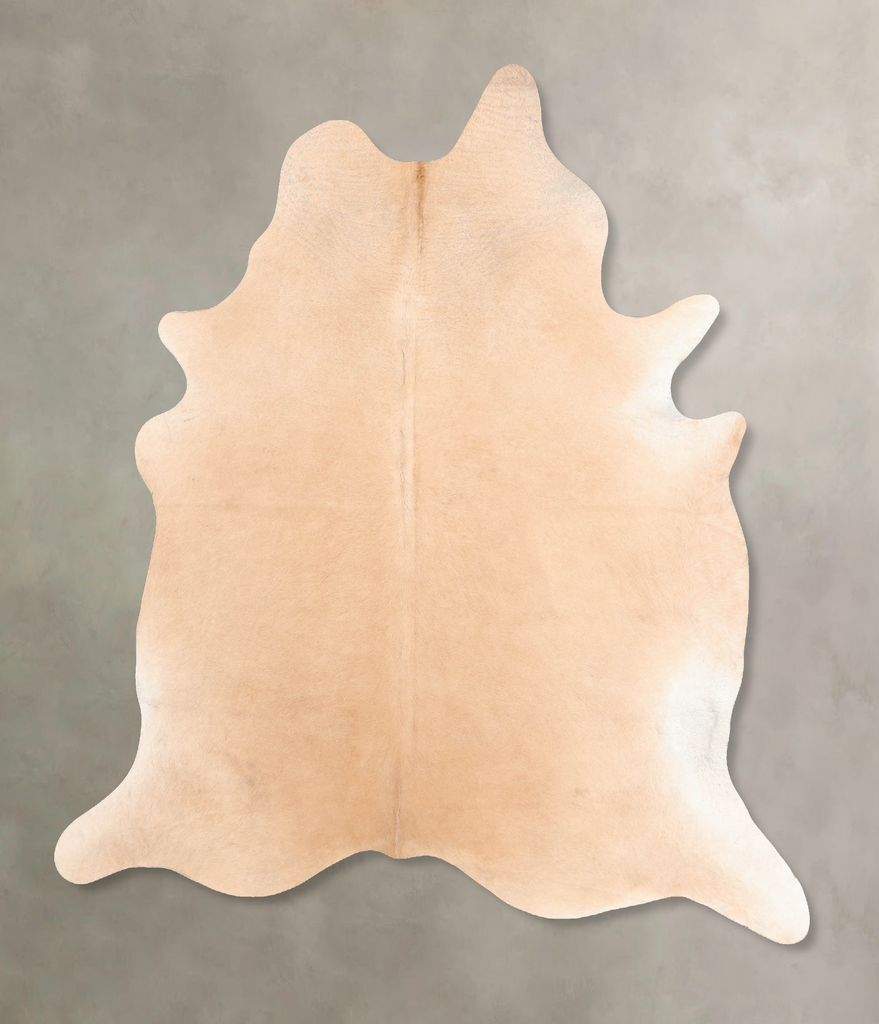 Palomino X-Large Brazilian Cowhide Rug 7'6"H x 6'6"W #B6943 by Hudson Hides
