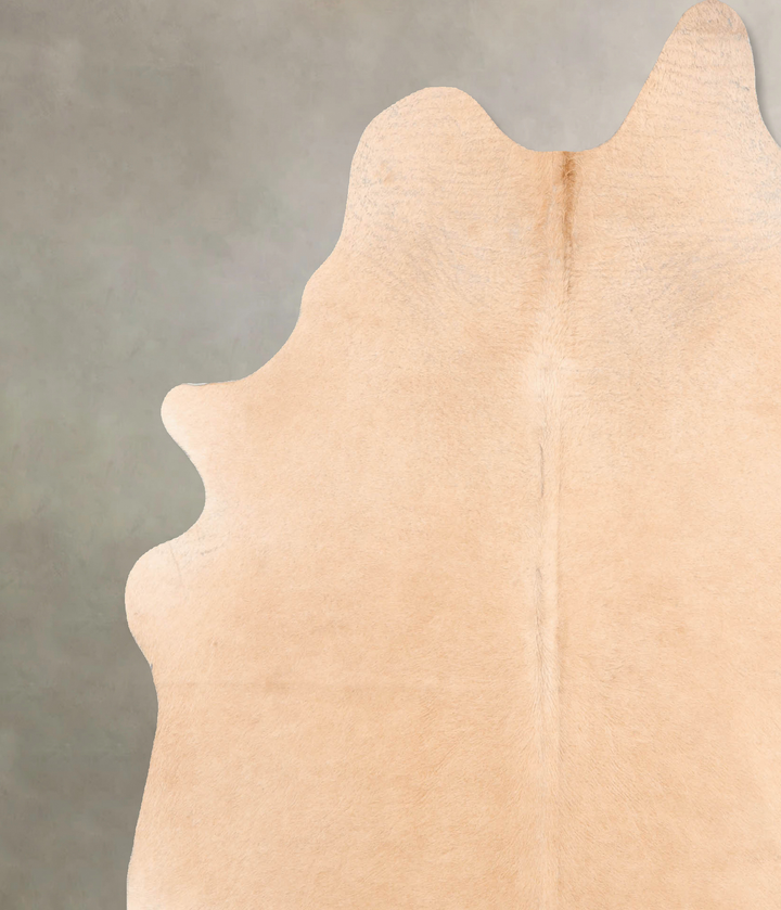 Palomino X-Large Brazilian Cowhide Rug 7'6"H x 6'6"W #B6943 by Hudson Hides
