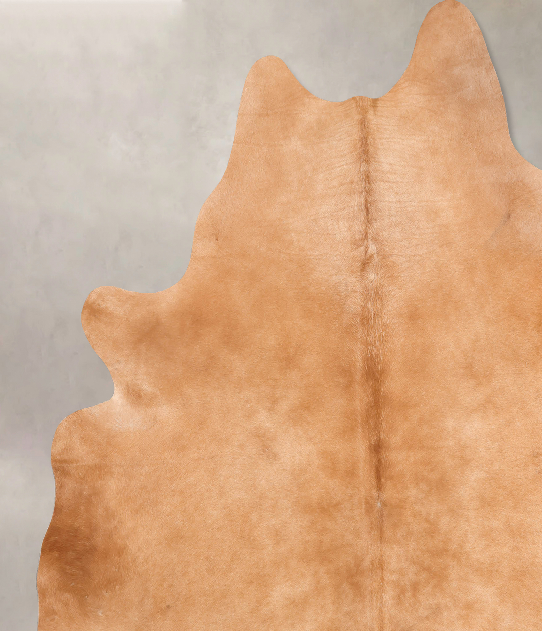 Beige XX-Large Brazilian Cowhide Rug 8'6"H x 7'4"W #B6978 by Hudson Hi
