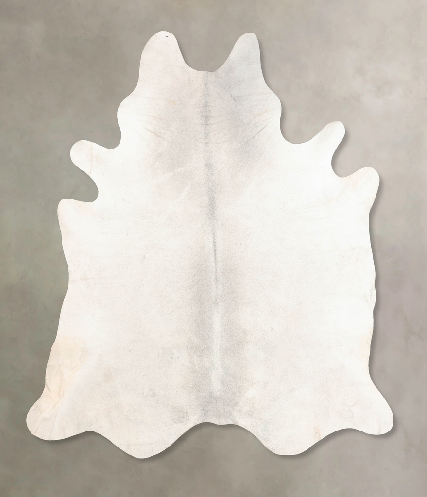 Light Grey XX-Large Brazilian Cowhide Rug 8'10"H x 7'11"W #B6979 by Hudson Hides