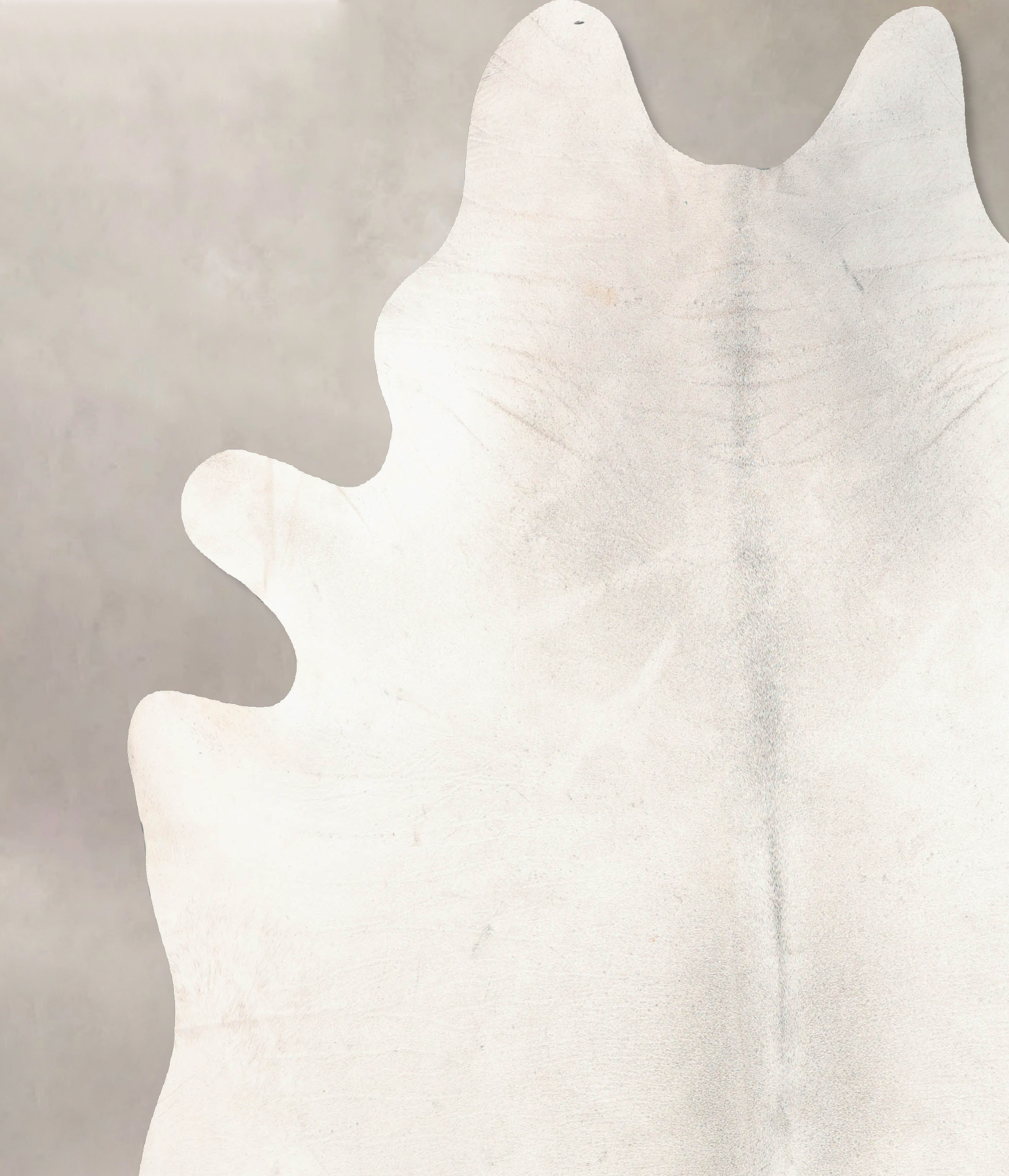 Light Grey Cowhide Rug #B6979