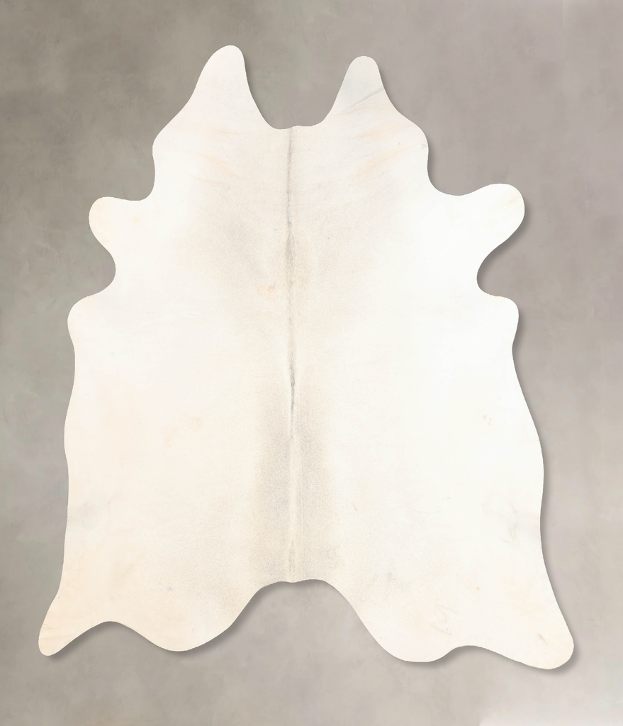 Light Grey XX-Large Brazilian Cowhide Rug 7'8"H x 6'10"W #B7024 by Hudson Hides