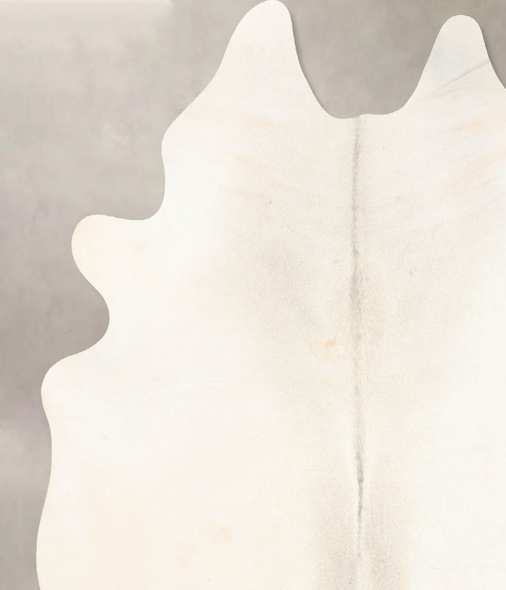 Light Grey XX-Large Brazilian Cowhide Rug 7'8"H x 6'10"W #B7024 by Hudson Hides