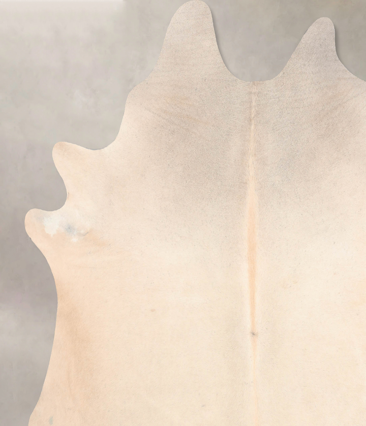 Champagne XX-Large Brazilian Cowhide Rug 8'2"H x 7'3"W #B7035 by Hudson Hides