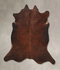 Dark Brindle X-Large Brazilian Cowhide Rug 6'8