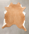 Beige X-Large Brazilian Cowhide Rug 7'2
