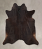 Chocolate X-Large Brazilian Cowhide Rug 6'10