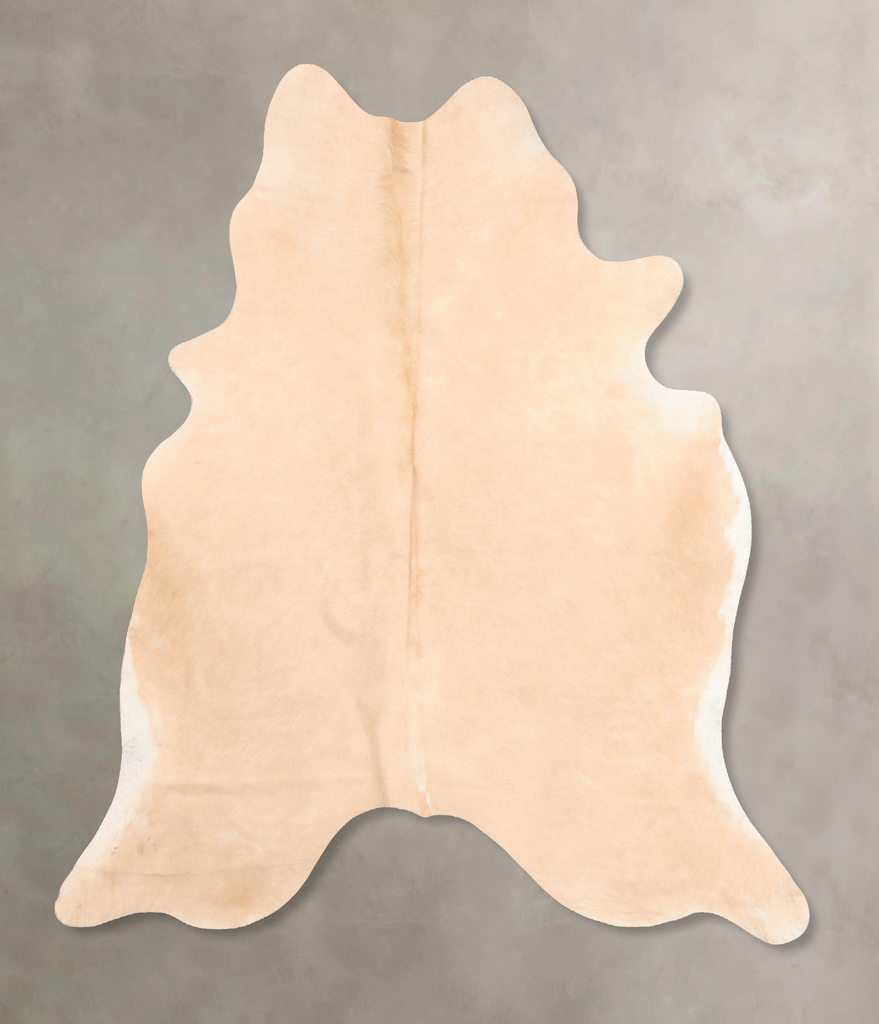 Palomino X-Large Brazilian Cowhide Rug 6'10"H x 6'1"W #B7607 by Hudson Hides