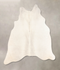 Light Grey Large Brazilian Cowhide Rug 6'3