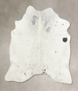 Salt and Pepper Black X-Large Brazilian Cowhide Rug 6'10"H x 6'1"W #B7935 by Hudson Hides