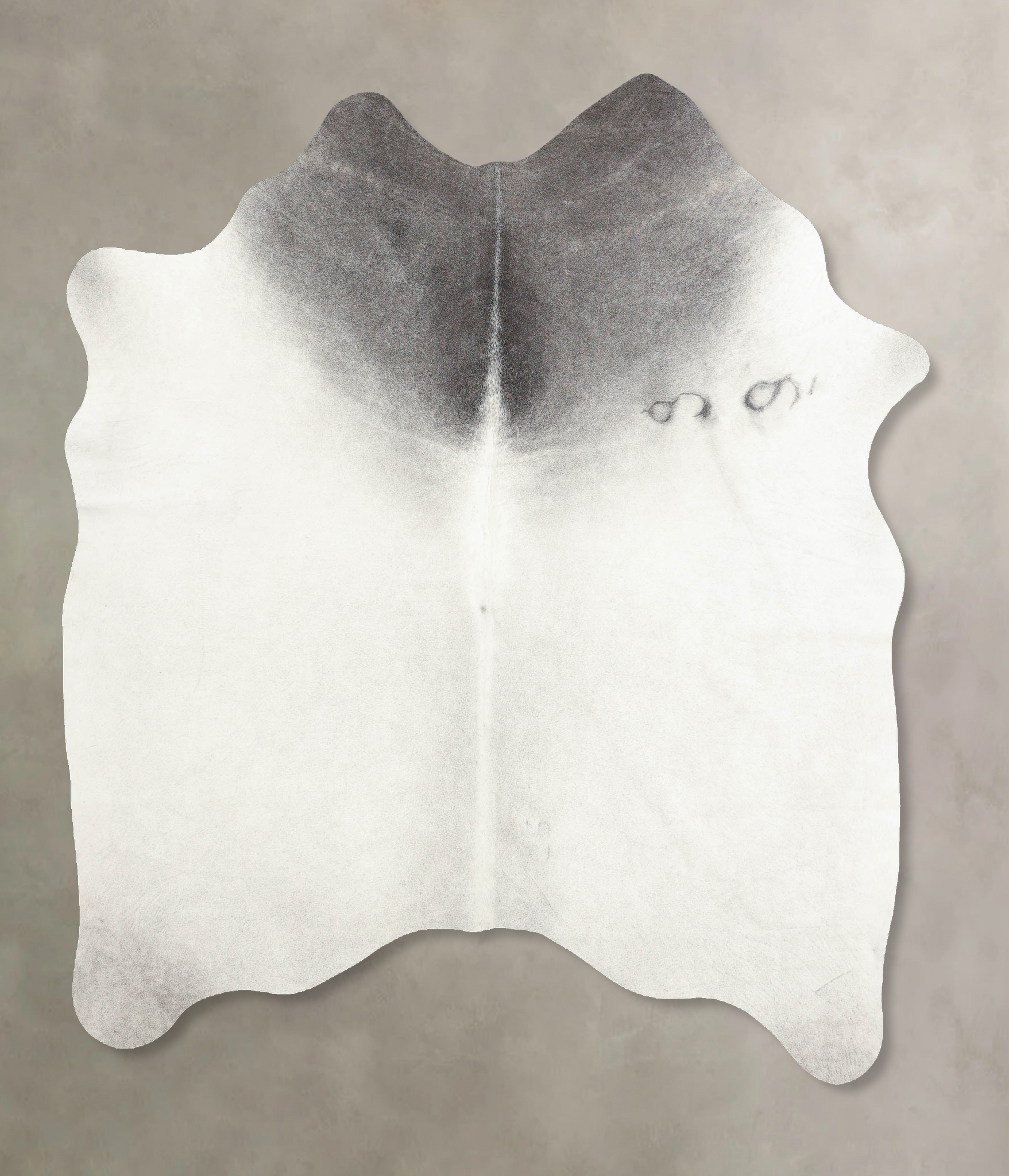 Medium Grey Cowhide Rug #B7952