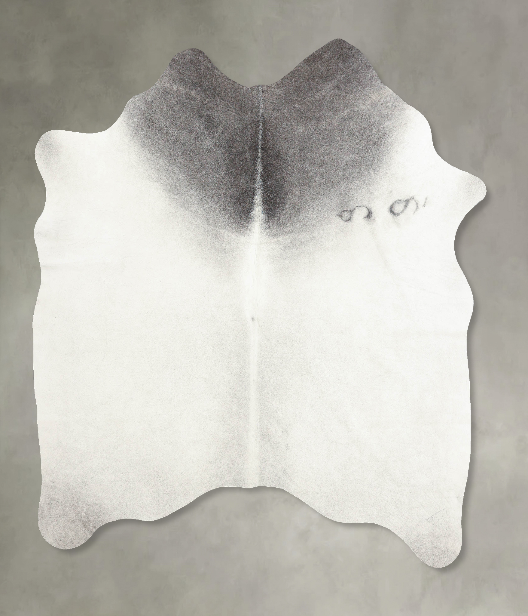Medium Grey Cowhide Rug #B7952