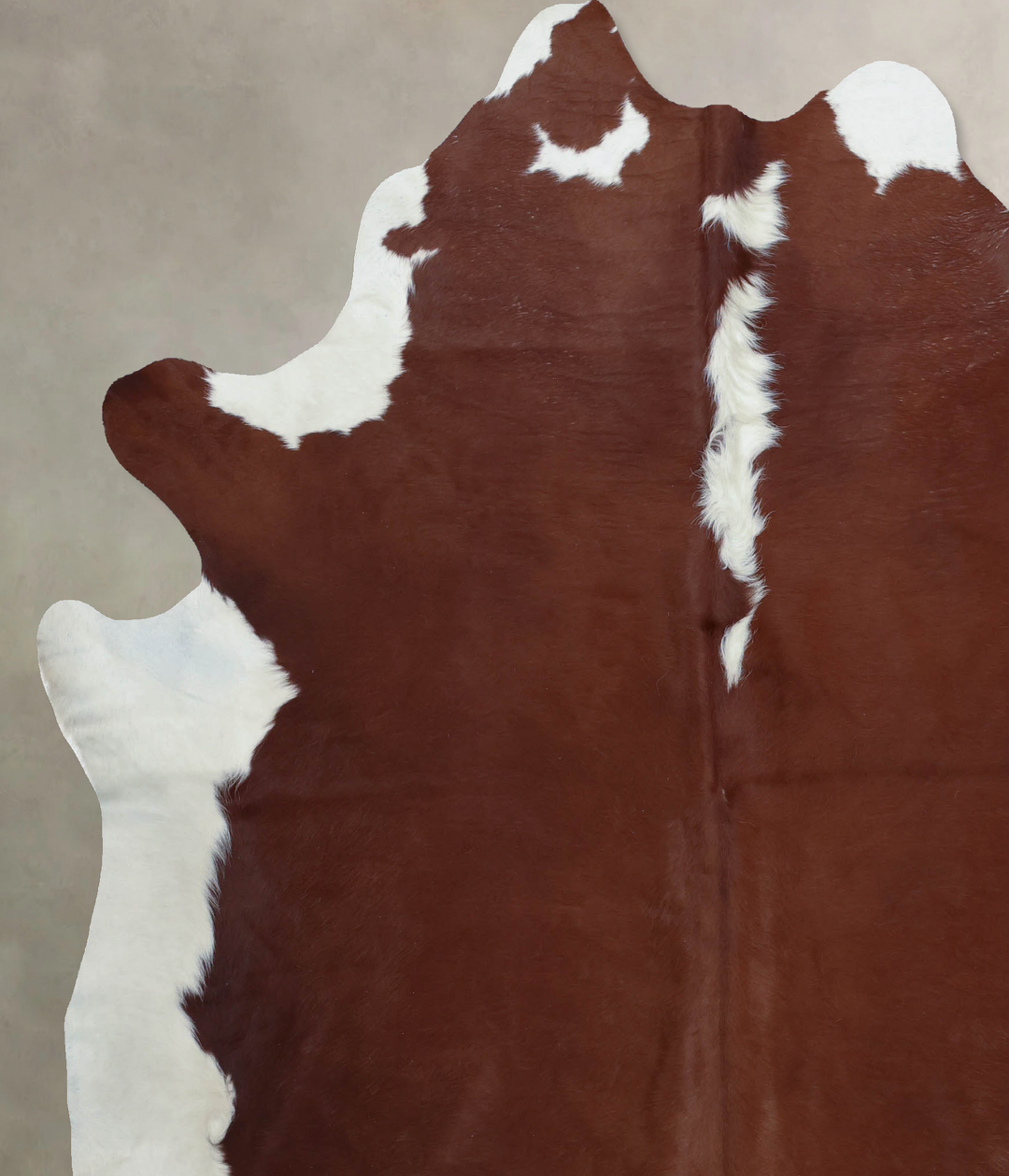 Hereford XX-Large Brazilian Cowhide Rug 8'1"H x 6'9"W #B8000 by Hudson