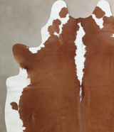 Hereford X-Large Brazilian Cowhide Rug 7'7"H x 6'4"W #B8001 by Hudson Hides