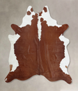 Hereford XX-Large Brazilian Cowhide Rug 8'2"H x 6'8"W #B8007 by Hudson Hides