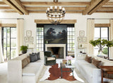 Hereford XX-Large Brazilian Cowhide Rug 8'0"H x 7'4"W #B8009 by Hudson Hides