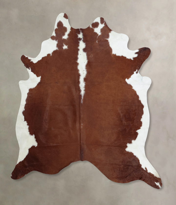 Hereford XX-Large Brazilian Cowhide Rug 7'11"H x 6'9"W #B8011 by Hudson Hides