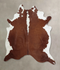 Hereford XX-Large Brazilian Cowhide Rug 7'11