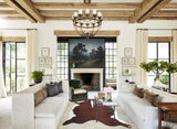 Hereford XX-Large Brazilian Cowhide Rug 7'11"H x 6'9"W #B8011 by Hudson Hides