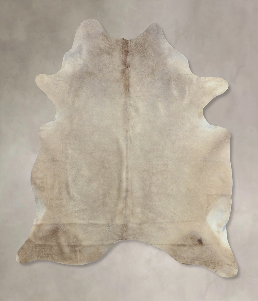 Champagne XX-Large Brazilian Cowhide Rug 8'3"H x 6'5"W #B8024 by Hudson Hides